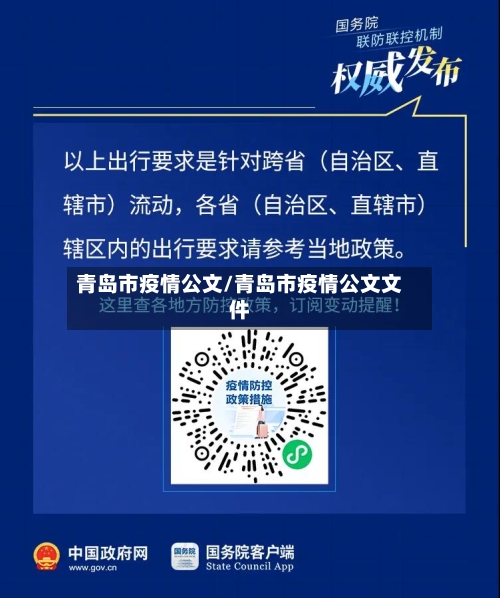 青岛市疫情公文/青岛市疫情公文文件-第1张图片