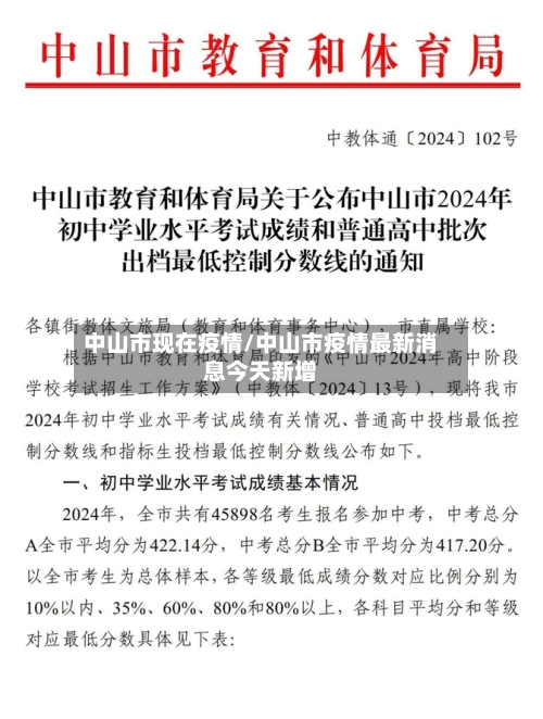 中山市现在疫情/中山市疫情最新消息今天新增-第2张图片