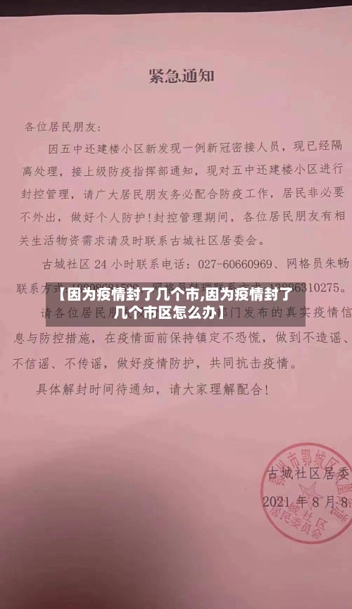 【因为疫情封了几个市,因为疫情封了几个市区怎么办】-第3张图片