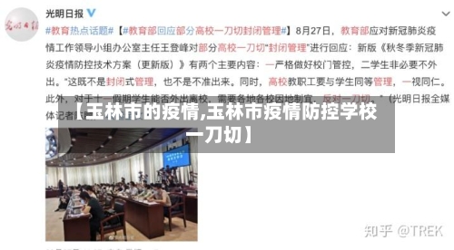 【玉林市的疫情,玉林市疫情防控学校一刀切】-第2张图片