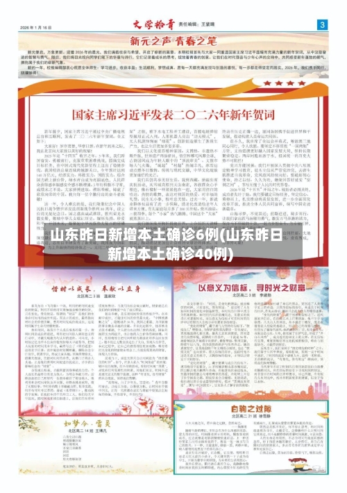 山东昨日新增本土确诊6例(山东昨日新增本土确诊40例)-第3张图片