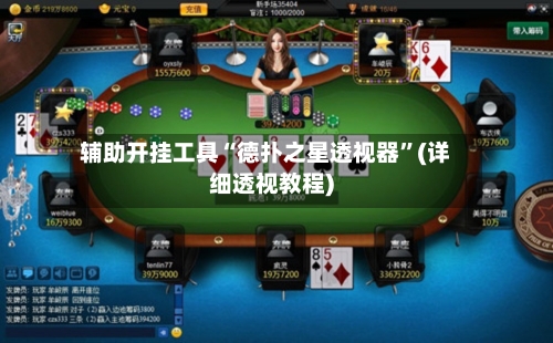 辅助开挂工具“德扑之星透视器”(详细透视教程)-第2张图片