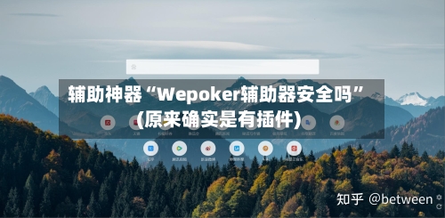 辅助神器“Wepoker辅助器安全吗”(原来确实是有插件)-第1张图片