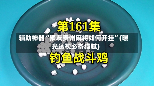 辅助神器“聚友贵州麻将如何开挂”(曝光透视必备猫腻)-第1张图片