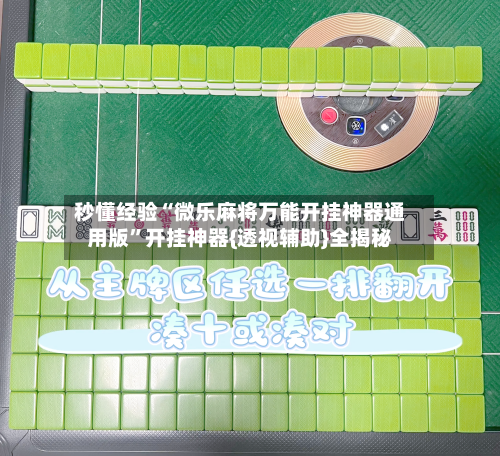 秒懂经验“微乐麻将万能开挂神器通用版	”开挂神器{透视辅助}全揭秘-第1张图片