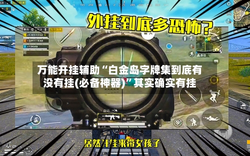 万能开挂辅助“白金岛字牌集到底有没有挂(必备神器)”其实确实有挂-第2张图片