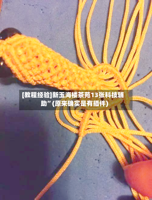 [教程经验]新玉海楼茶苑13张科技辅助	”(原来确实是有插件)-第1张图片