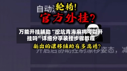 万能开挂辅助“挖坑青海麻将可以开挂吗”详细分享装挂步骤教程-第3张图片
