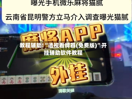 教程辅助!“透视看牌器(免费版)”开挂辅助软件教程-第1张图片