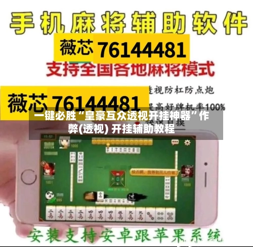 一键必胜“皇豪互众透视开挂神器	”作弊(透视) 开挂辅助教程-第1张图片