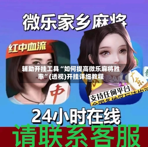 辅助开挂工具“如何提高微乐麻将胜率	”(透视)开挂详细教程-第3张图片