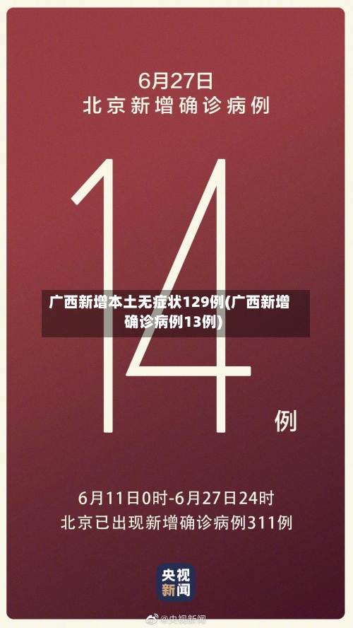 广西新增本土无症状129例(广西新增确诊病例13例)-第3张图片