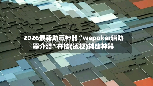 2026最新助赢神器“wepoker辅助器介绍	”开挂(透视)辅助神器-第1张图片