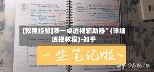 [教程经验]凑一桌透视辅助器	”(详细透视教程)-知乎-第1张图片