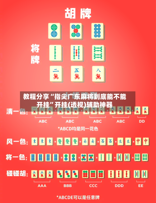 教程分享“指尖广东麻将到底能不能开挂	”开挂(透视)辅助神器-第2张图片