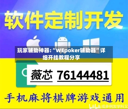 玩家辅助神器:“WEpoker辅助器”详细开挂教程分享-第2张图片