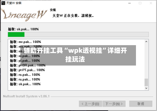 辅助开挂工具“wpk透视挂	”详细开挂玩法-第1张图片