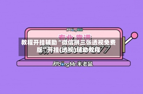 教程开挂辅助“微信拼三张透视免费版”开挂(透视)辅助教程-第3张图片