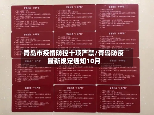 青岛市疫情防控十项严禁/青岛防疫最新规定通知10月-第2张图片