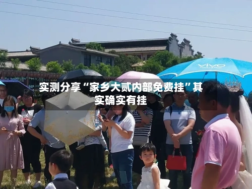 实测分享“家乡大贰内部免费挂”其实确实有挂-第1张图片