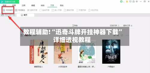 教程辅助!“迅奇斗牌开挂神器下载”详细透视教程-第3张图片