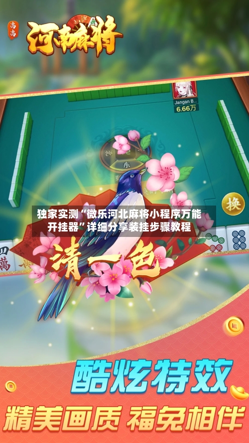 独家实测“微乐河北麻将小程序万能开挂器”详细分享装挂步骤教程-第1张图片
