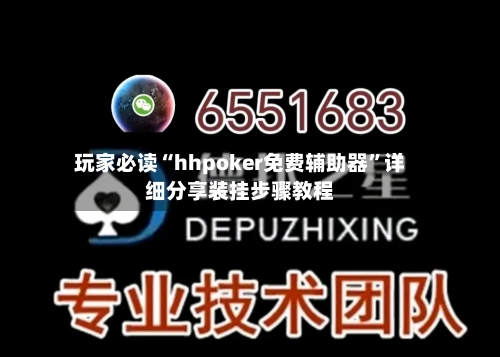玩家必读“hhpoker免费辅助器	”详细分享装挂步骤教程-第2张图片