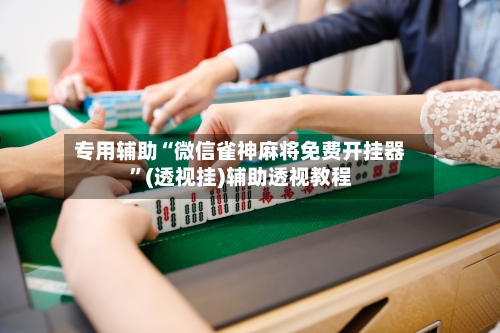 专用辅助“微信雀神麻将免费开挂器”(透视挂)辅助透视教程-第1张图片