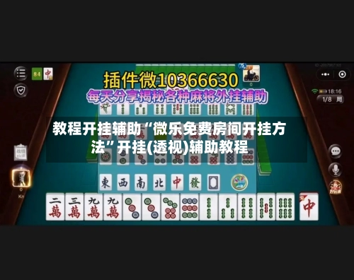 教程开挂辅助“微乐免费房间开挂方法	”开挂(透视)辅助教程-第2张图片