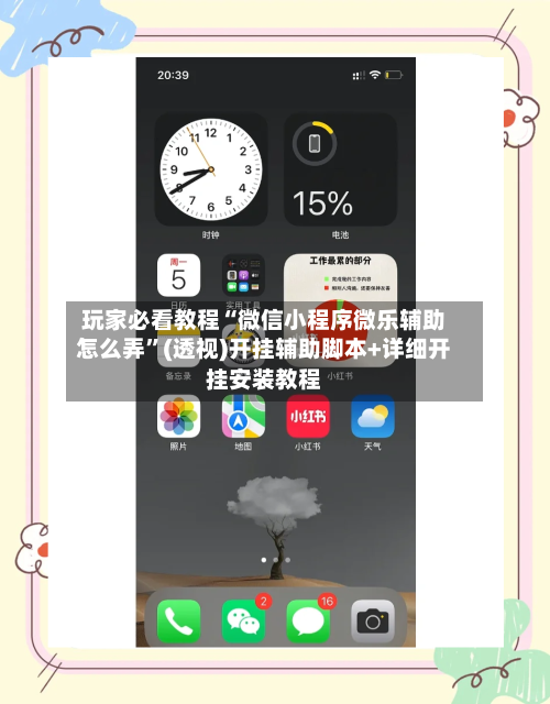 玩家必看教程“微信小程序微乐辅助怎么弄”(透视)开挂辅助脚本+详细开挂安装教程-第3张图片