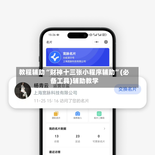 教程辅助“财神十三张小程序辅助	”(必备工具)辅助教学-第1张图片
