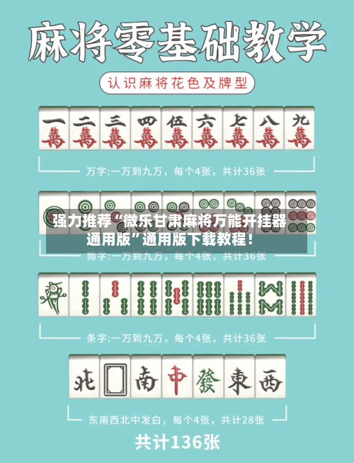 强力推荐“微乐甘肃麻将万能开挂器通用版	”通用版下载教程！-第1张图片