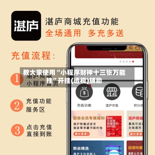 教大家使用“小程序财神十三张万能挂”开挂(透视)辅助-第3张图片