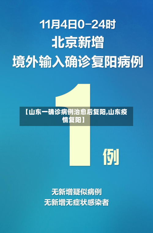 【山东一确诊病例治愈后复阳,山东疫情复阳】-第2张图片