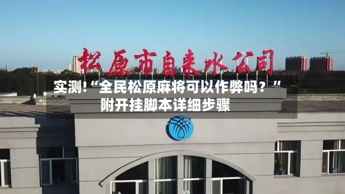 实测!“全民松原麻将可以作弊吗？”附开挂脚本详细步骤-第3张图片