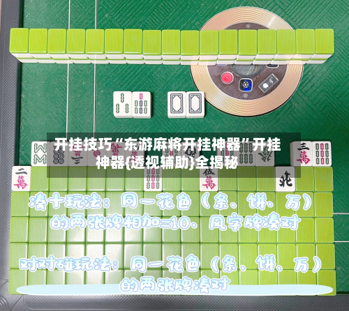 开挂技巧“东游麻将开挂神器	”开挂神器{透视辅助}全揭秘-第1张图片