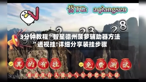 3分钟教程“智星德州菠萝辅助器方法	”透视挂!详细分享装挂步骤-第1张图片