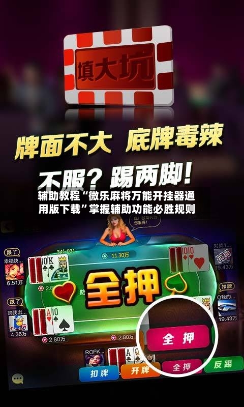 辅助教程“微乐麻将万能开挂器通用版下载	”掌握辅助功能必胜规则-第1张图片