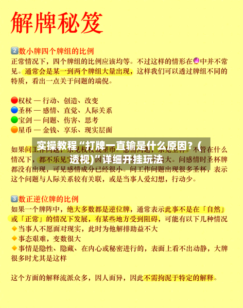 实操教程“打牌一直输是什么原因？(透视)”详细开挂玩法-第2张图片