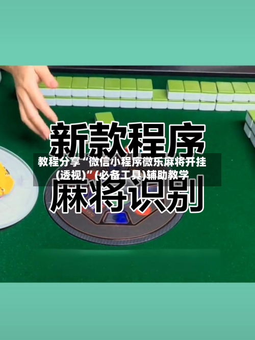 教程分享“微信小程序微乐麻将开挂(透视)	”(必备工具)辅助教学-第2张图片