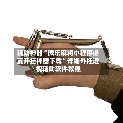 辅助神器“微乐麻将小程序必赢开挂神器下载”详细外挂透视辅助软件教程-第3张图片