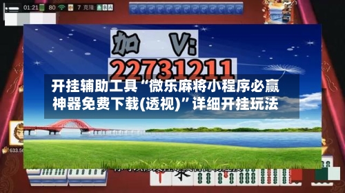 开挂辅助工具“微乐麻将小程序必赢神器免费下载(透视)”详细开挂玩法-第1张图片
