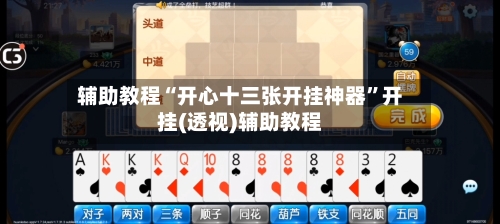 辅助教程“开心十三张开挂神器”开挂(透视)辅助教程-第3张图片