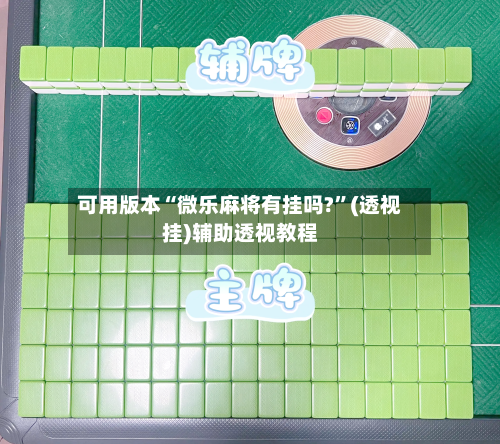 可用版本“微乐麻将有挂吗?”(透视挂)辅助透视教程-第1张图片