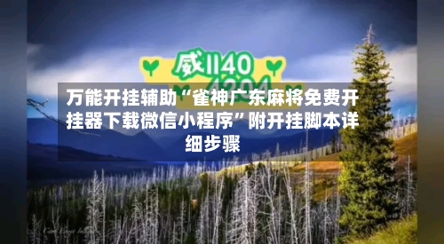 万能开挂辅助“雀神广东麻将免费开挂器下载微信小程序”附开挂脚本详细步骤-第1张图片