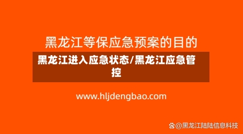 黑龙江进入应急状态/黑龙江应急管控-第1张图片