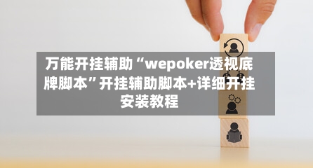 万能开挂辅助“wepoker透视底牌脚本”开挂辅助脚本+详细开挂安装教程-第3张图片