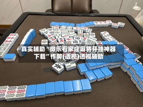 真实辅助“微乐石家庄麻将开挂神器下载	”作弊(透视)透视辅助-第3张图片