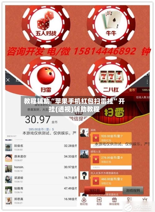 教程辅助“苹果手机红包扫雷挂”开挂(透视)辅助教程-第2张图片