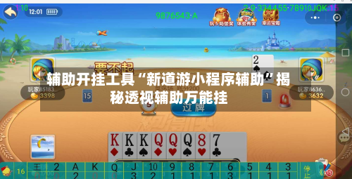 辅助开挂工具“新道游小程序辅助”揭秘透视辅助万能挂-第2张图片